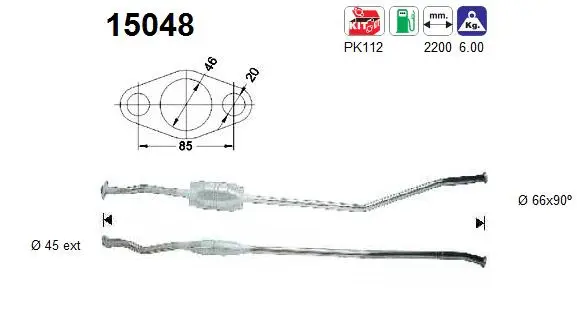 Catalytic Converter (15048)
