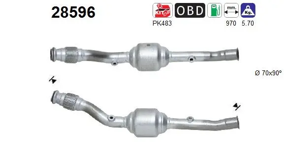 Catalytic Converter (28596)