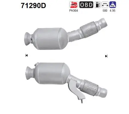 Catalytic Converter (71290D)