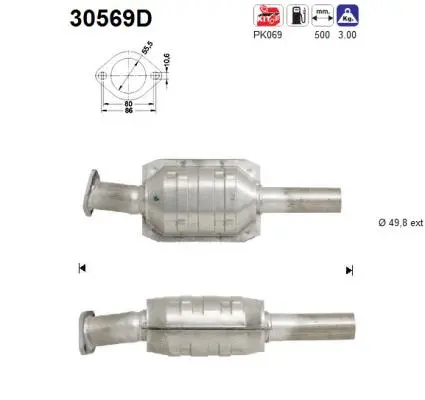 Catalytic Converter (30569D)