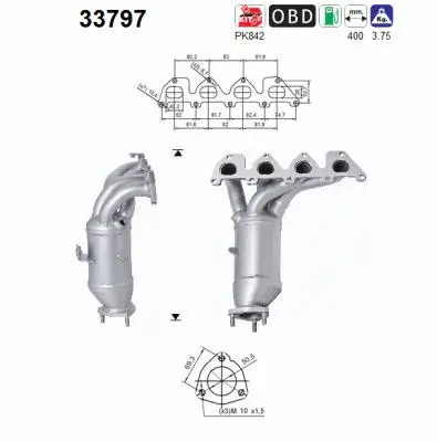 Catalytic Converter (33797)