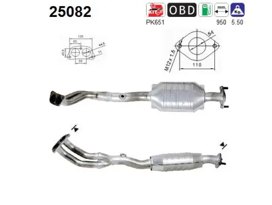 Catalytic Converter (25082)
