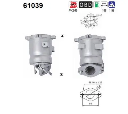 Catalytic Converter (61039)
