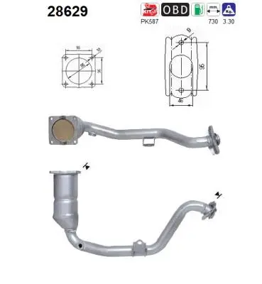 Catalytic Converter (28629)