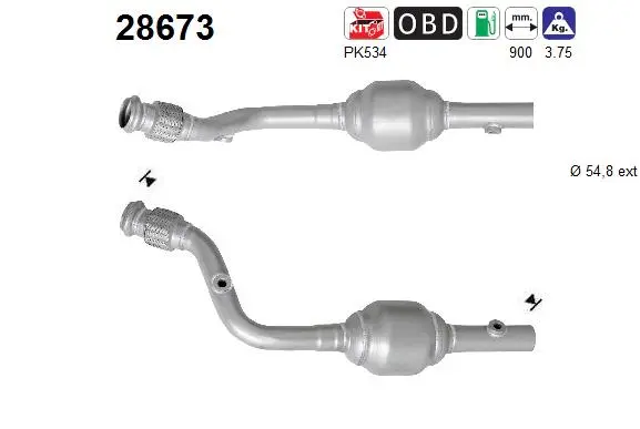 Catalytic Converter (28673)