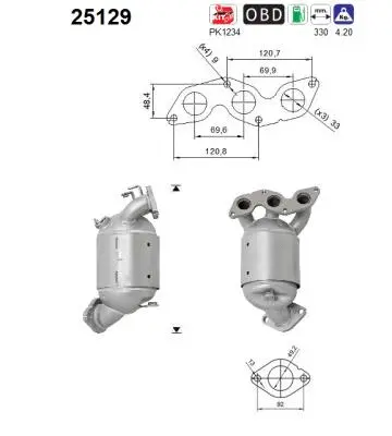 Catalytic Converter (25129)