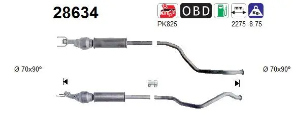 Catalytic Converter (28634)