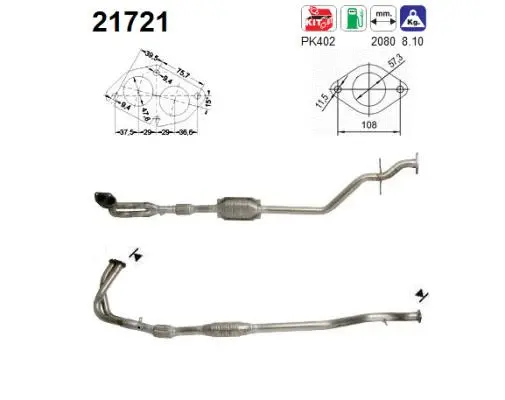 Catalytic Converter (21721)