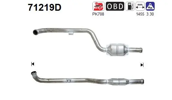 Catalytic Converter (71219D)