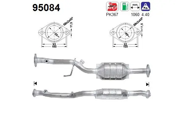 Catalytic Converter (95084)
