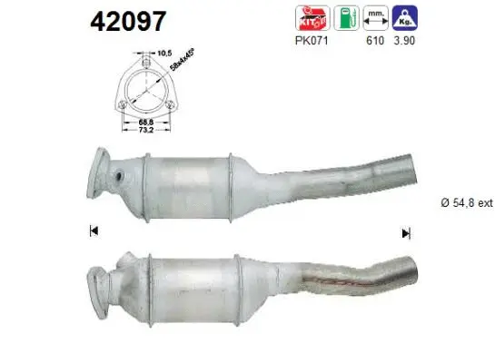 Catalytic Converter (42097)