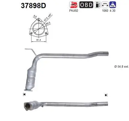 Catalytic Converter (37898D)
