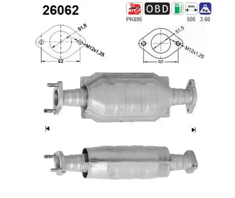 Catalytic Converter (26062)