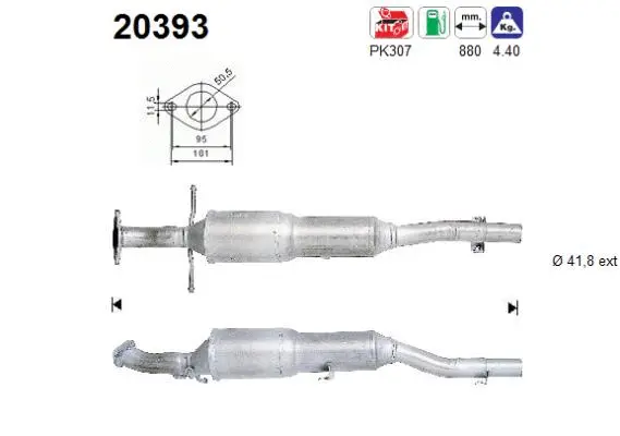 Catalytic Converter (20393)