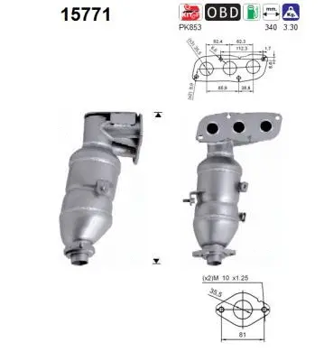 Catalytic Converter (15771)