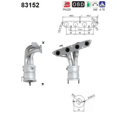 Catalytic Converter (83152)