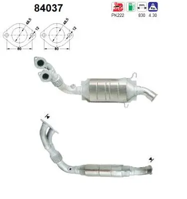 Catalytic Converter (84037)
