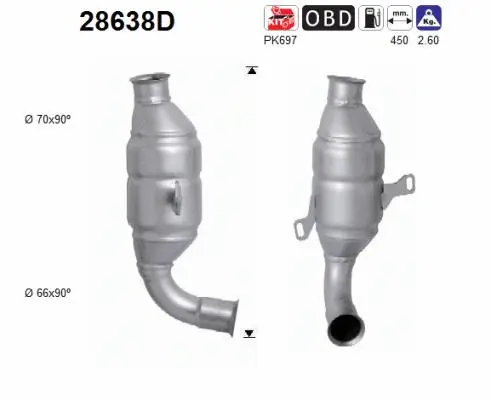 Catalytic Converter (28638D)