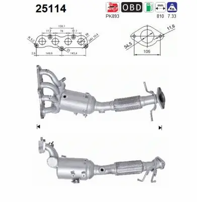 Catalytic Converter (25114)