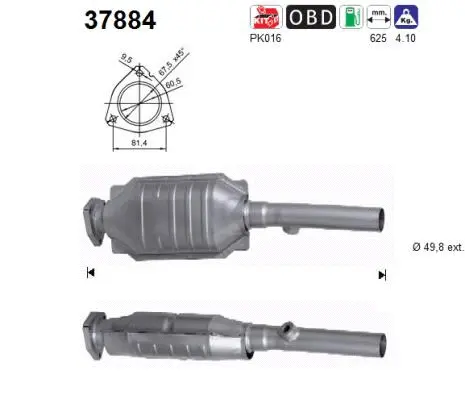 Catalytic Converter (37884)