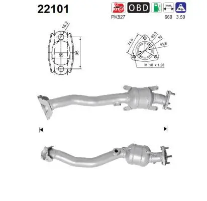 Catalytic Converter (22101)