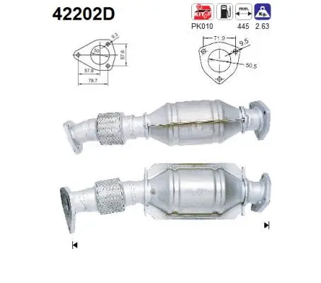 Catalytic Converter (42202D)