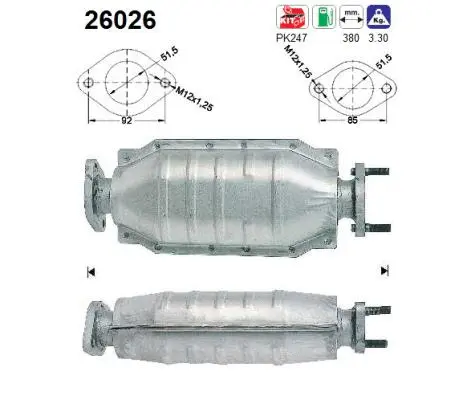Catalytic Converter (26026)