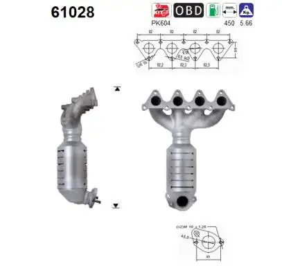 Catalytic Converter (61028)