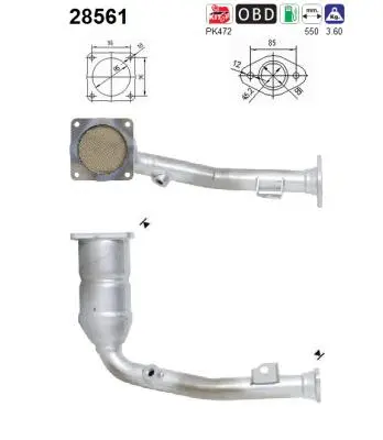 Catalytic Converter (28561)