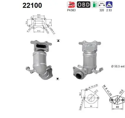 Catalytic Converter (22100)