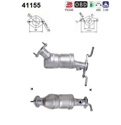 Catalytic Converter (41155)