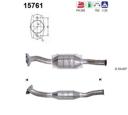 Catalytic Converter (15761)