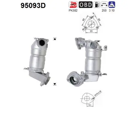 Catalytic Converter (95093D)