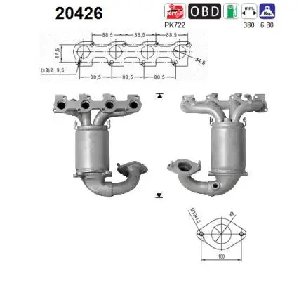 Catalytic Converter (20426)