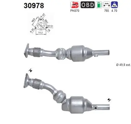 Catalytic Converter (30978)