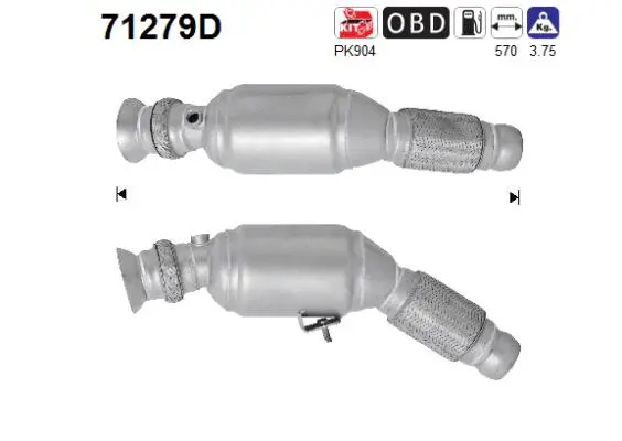 Catalytic Converter (71279D)