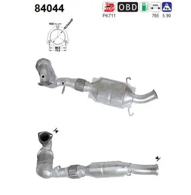 Catalytic Converter (84044)