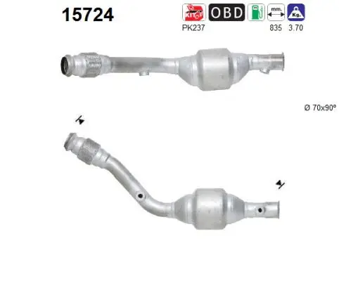 Catalytic Converter (15724)