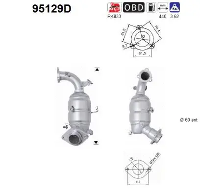 Catalytic Converter (95129D)