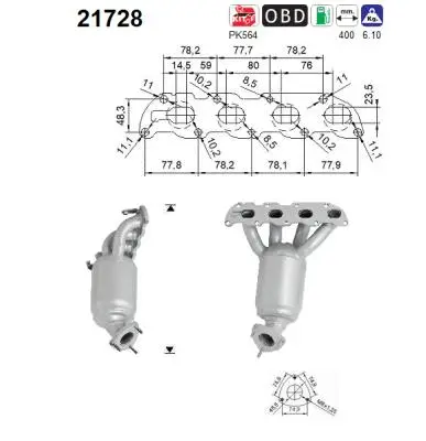 Catalytic Converter (21728)