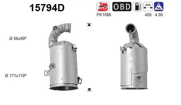 Catalytic Converter (15794D)