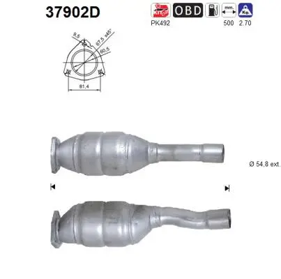 Catalytic Converter (37902D)