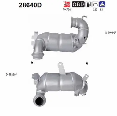 Catalytic Converter (28640D)