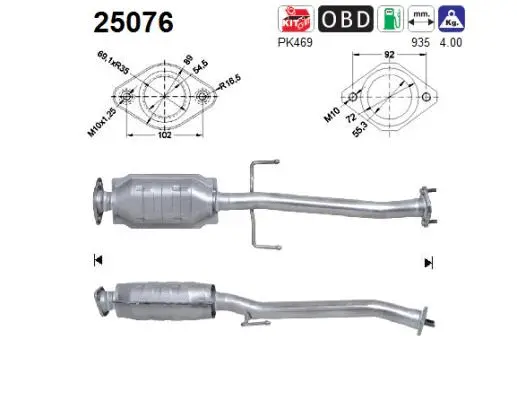 Catalytic Converter (25076)