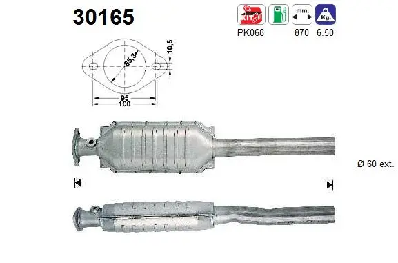 Catalytic Converter (30165)