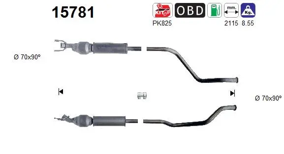 Catalytic Converter (15781)