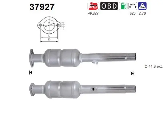 Catalytic Converter (37927)