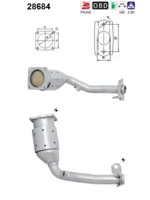 Catalytic Converter (28684)