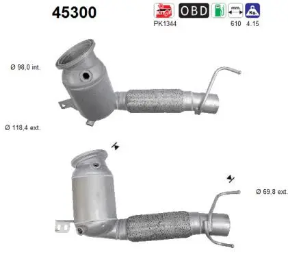 Catalytic Converter (45300)