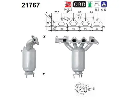 Catalytic Converter (21767)